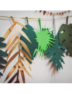 Decoration Anniversaire Theme Tropical Les Bambetises