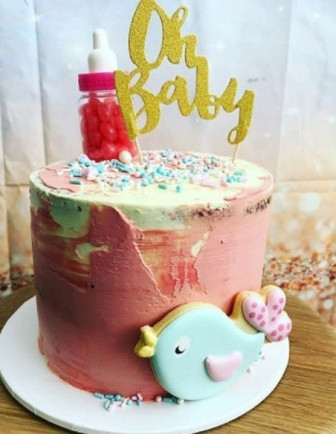 Decoration Gateau Baby Shower Les Bambetises