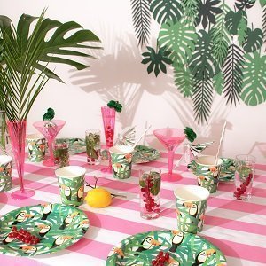 anniversaire-adulte-theme-tropical-deco-table-originale
