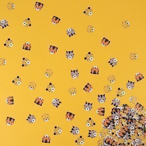 accessoires-deco-table-anniversaire-garcon-confettis-de-table-animaux-de-la-jungle