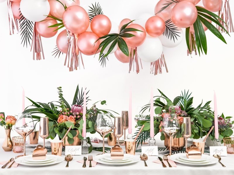 10 Boites Rose Gold En Carton Brillant Les Bambetises